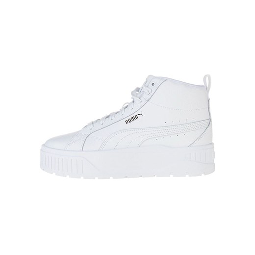 Puma Skórzane sneakersy &quot;Karmen II&quot; w kolorze białym ze sklepu Limango Polska w kategorii Buty sportowe damskie - zdjęcie 181211139
