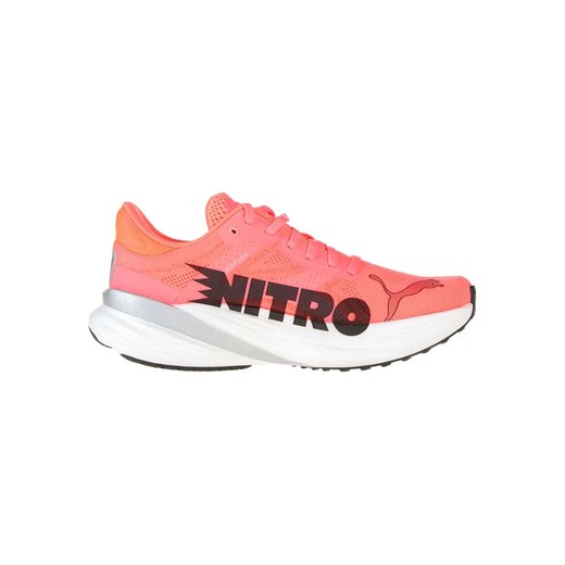 Buty sportowe damskie Puma do biegania z tkaniny na płaskiej podeszwie 