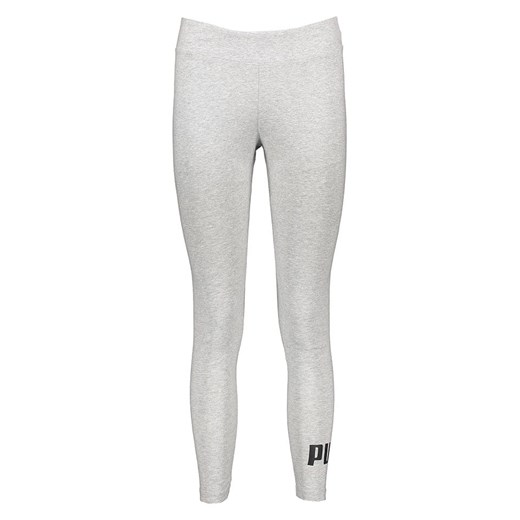 Puma Legginsy &quot;Essentials&quot; w kolorze szarym ze sklepu Limango Polska w kategorii Spodnie damskie - zdjęcie 181211266