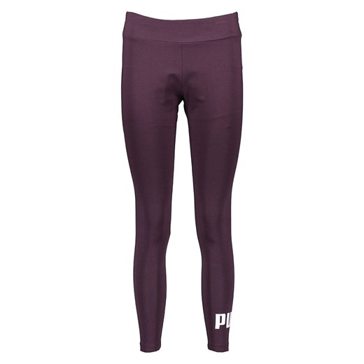 Puma Legginsy &quot;Essentials&quot; w kolorze fioletowym ze sklepu Limango Polska w kategorii Spodnie damskie - zdjęcie 181211268