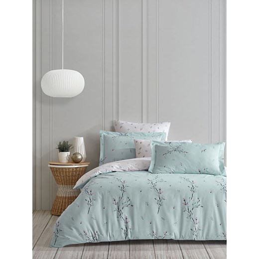 Colorful Cotton Poszwa renforcé &quot;Mayda&quot; w kolorze miętowym kołdrę - 135 x 200 cm ze sklepu Limango Polska w kategorii Pościele - zdjęcie 181211866