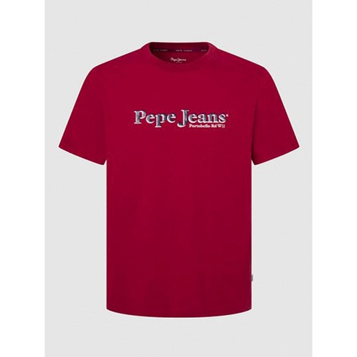 Pepe Jeans Koszulka w kolorze czerwonym ze sklepu Limango Polska w kategorii T-shirty męskie - zdjęcie 181211977