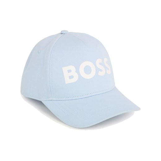 Hugo Boss Kids Czapka w kolorze błękitnym ze sklepu Limango Polska w kategorii Czapki dziecięce - zdjęcie 181212139