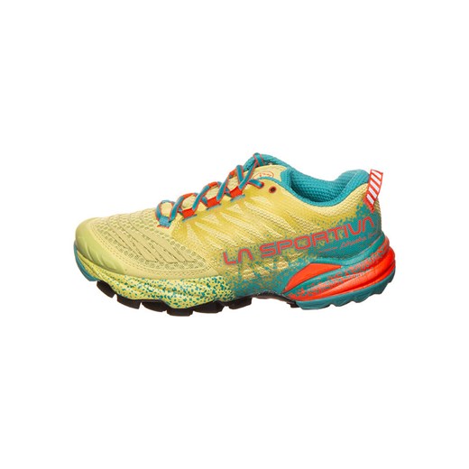 LA SPORTIVA Buty &quot;Akasha II&quot; w kolorze żółto-turkusowym do biegania ze sklepu Limango Polska w kategorii Buty sportowe damskie - zdjęcie 181212178
