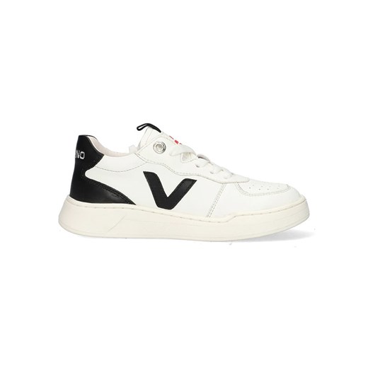 Vingino Skórzane sneakersy w kolorze biało-czarnym ze sklepu Limango Polska w kategorii Buty sportowe dziecięce - zdjęcie 181212236
