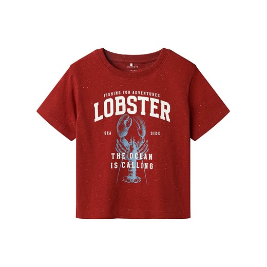name it Koszulka &quot;Fabi&quot; w kolorze czerwonym ze sklepu Limango Polska w kategorii T-shirty chłopięce - zdjęcie 181212548