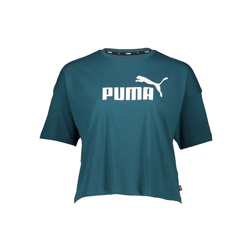 Puma Koszulka &quot;Essential&quot; w kolorze turkusowym ze sklepu Limango Polska w kategorii Bluzki damskie - zdjęcie 181212599
