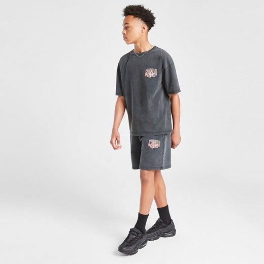 SUPPLY&amp;DEMAND SZORTY FIRE DICE BLK-BLK B ze sklepu JD Sports  w kategorii Spodenki chłopięce - zdjęcie 181213618