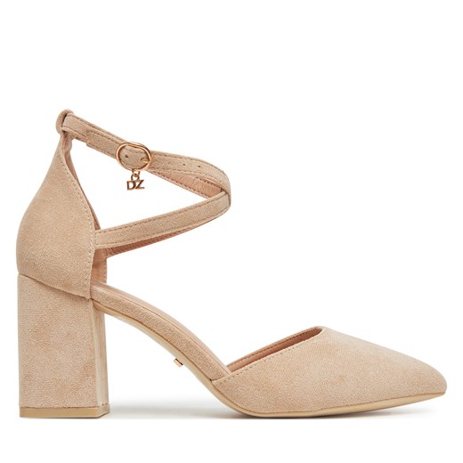 Czółenka DeeZee DZ0068 Beżowy 38 eobuwie.pl