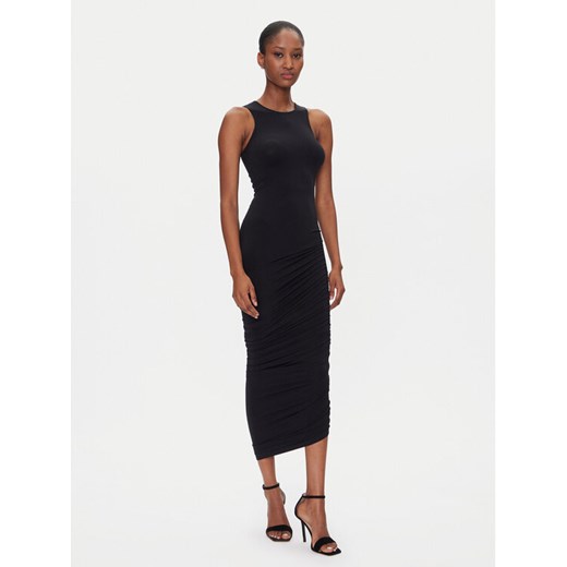 Wolford Sukienka koktajlowa Crescent Drape 57183 Czarny Slim Fit ze sklepu MODIVO w kategorii Sukienki - zdjęcie 181215965