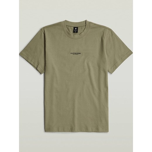 T-shirt męski zielony G-Star