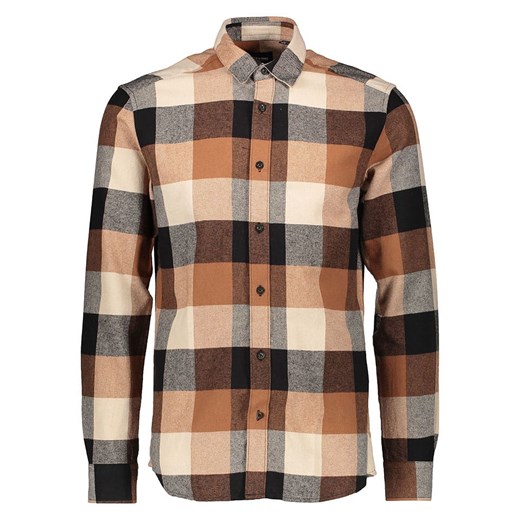 ONLY &amp; SONS Koszula w kolorze brązowo-beżowo-czarnym ze sklepu Limango Polska w kategorii Koszule męskie - zdjęcie 181217476