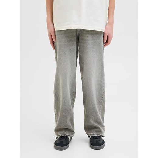 JACK &amp; JONES Junior Dżinsy &quot;Ron&quot; - Regular fit - w kolorze szarym ze sklepu Limango Polska w kategorii Spodnie chłopięce - zdjęcie 181217507