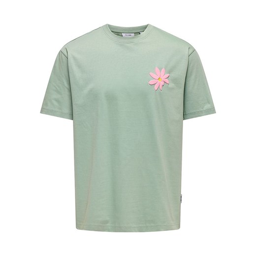 T-shirt męski Only & Sons z krótkimi rękawami