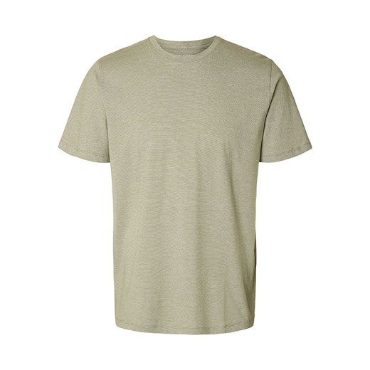 SELECTED HOMME Koszulka w kolorze beżowym ze sklepu Limango Polska w kategorii T-shirty męskie - zdjęcie 181217679