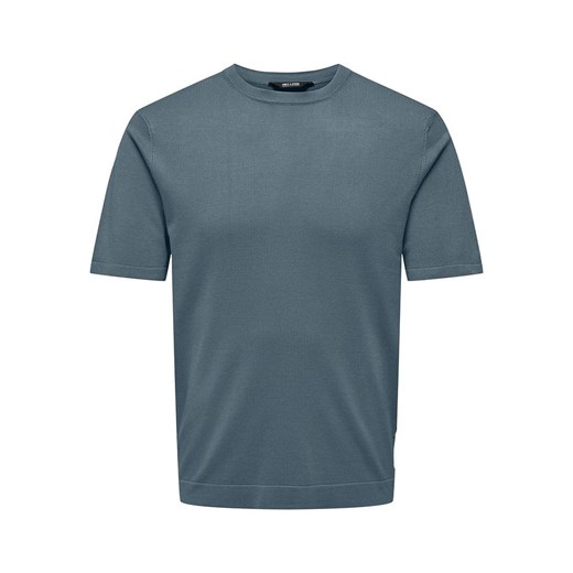 ONLY &amp; SONS Koszulka w kolorze antracytowym ze sklepu Limango Polska w kategorii T-shirty męskie - zdjęcie 181217688