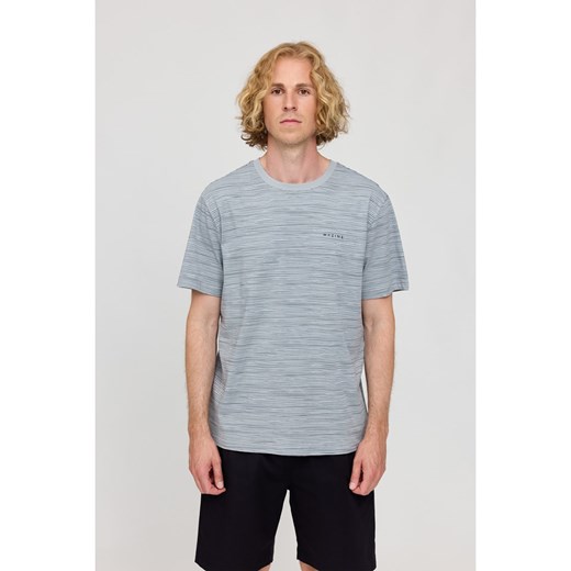 MAZINE Koszulka &quot;Wobbly&quot; w kolorze niebieskim ze sklepu Limango Polska w kategorii T-shirty męskie - zdjęcie 181217965