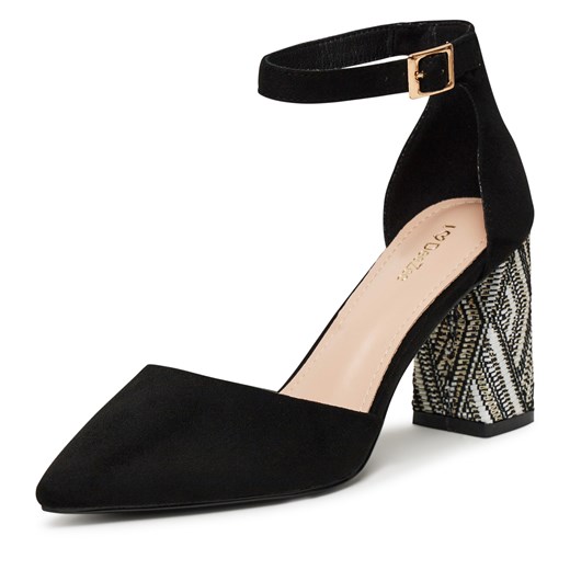 Czółenka DeeZee A1-0272H1 Czarny 39 eobuwie.pl