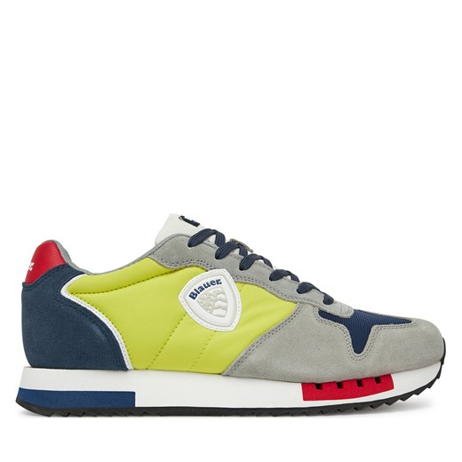 Sneakersy Blauer S5QUEENS05 Zielony ze sklepu eobuwie.pl w kategorii Buty sportowe męskie - zdjęcie 181218655