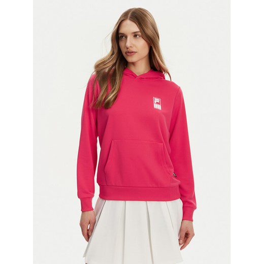 Fila Bluza Lisakovsk FAW1046 Różowy Regular Fit ze sklepu MODIVO w kategorii Bluzy damskie - zdjęcie 181219368