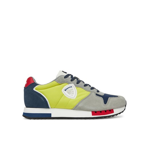 Blauer Sneakersy S5QUEENS05 Zielony ze sklepu MODIVO w kategorii Buty sportowe męskie - zdjęcie 181219418