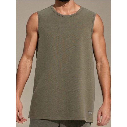 Sinsay - Tank top - zielony ze sklepu Sinsay w kategorii T-shirty męskie - zdjęcie 181223209