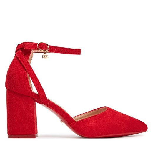 Czółenka DeeZee DZ1019 Czerwony 36 eobuwie.pl