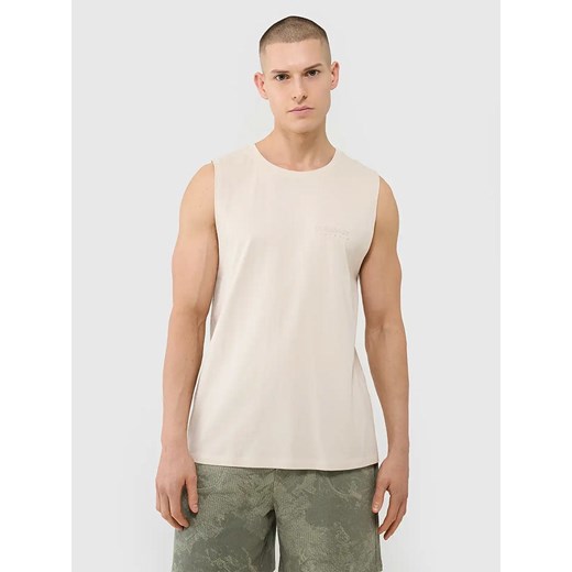 4F Top w kolorze kremowym ze sklepu Limango Polska w kategorii T-shirty męskie - zdjęcie 181223576