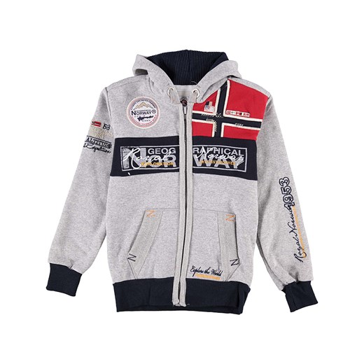 Geographical Norway Bluza &quot;Flyer&quot; w kolorze szarym ze sklepu Limango Polska w kategorii Bluzy chłopięce - zdjęcie 181224856