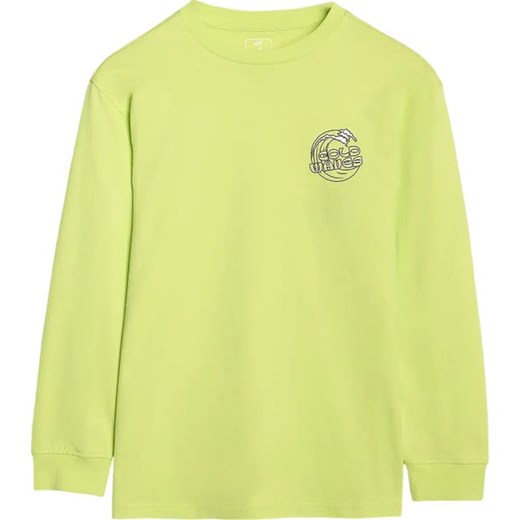 Longsleeve chłopięcy TLONM435 4F ze sklepu SPORT-SHOP.pl w kategorii T-shirty chłopięce - zdjęcie 181226316