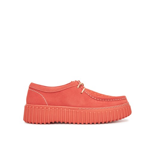 Clarks Półbuty Torhill Bee 26181187 Koralowy ze sklepu MODIVO w kategorii Półbuty damskie - zdjęcie 181226515