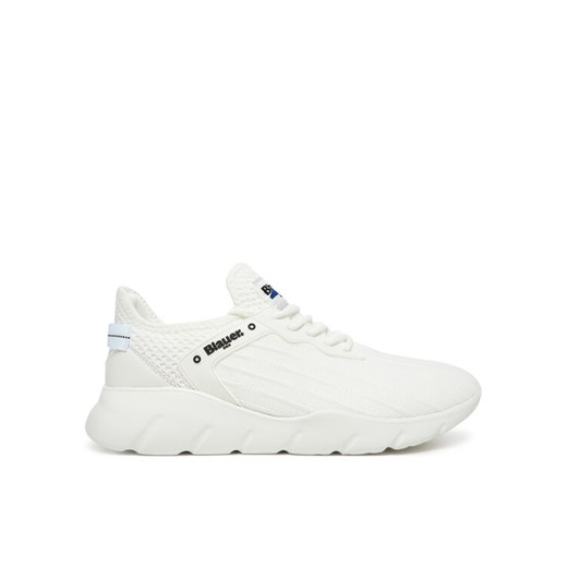 Blauer Sneakersy S5HULETT01 Biały ze sklepu MODIVO w kategorii Buty sportowe męskie - zdjęcie 181227159