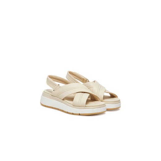 Clarks Sandały Tuscan Cross 26181470 Écru Clarks 36 MODIVO