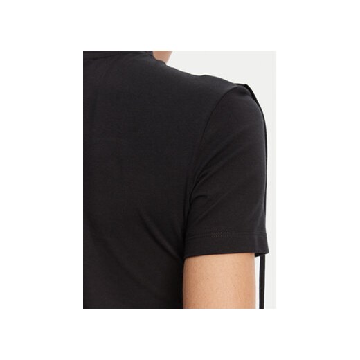 Versace Jeans Couture T-Shirt 78HAHE01 Czarny Slim Fit XS MODIVO