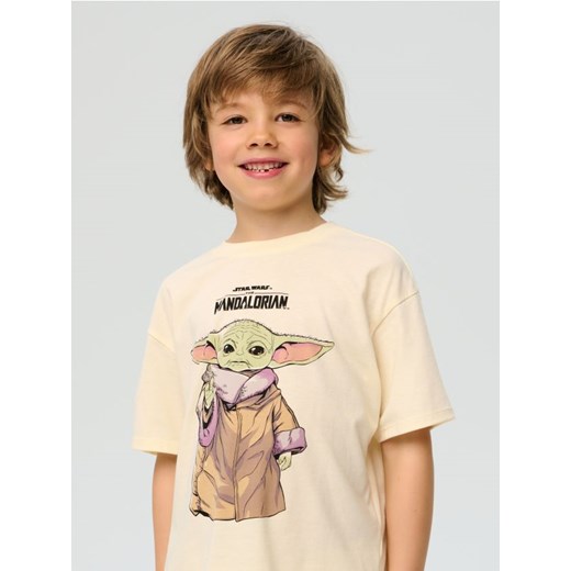 Sinsay - Koszulka Star Wars - kremowy ze sklepu Sinsay w kategorii T-shirty chłopięce - zdjęcie 181231496