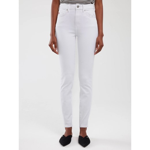 Jeansy damskie push up z wysokim stanem białe Melinda High Waist 101 ze sklepu Big Star w kategorii Jeansy damskie - zdjęcie 181232249