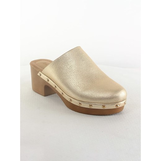 Bellucci Chodaki w kolorze złotym 36 Limango Polska promocyjna cena