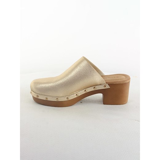 Bellucci Chodaki w kolorze złotym 37 okazja Limango Polska