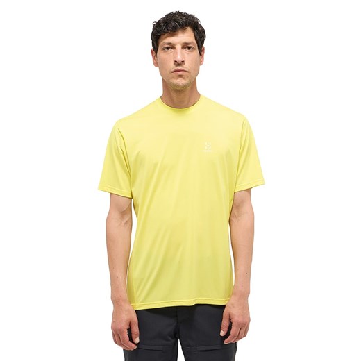 Haglöfs Koszulka turystyczna &quot;Ridge&quot; w kolorze żółtym ze sklepu Limango Polska w kategorii T-shirty męskie - zdjęcie 181232745