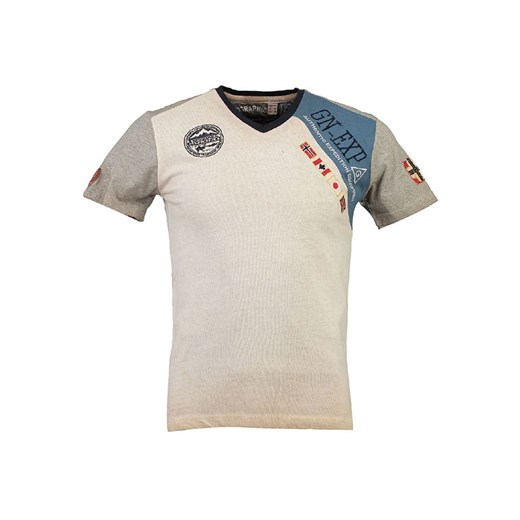 Geographical Norway Koszulka &quot;Jasri&quot; w kolorze beżowym ze sklepu Limango Polska w kategorii T-shirty chłopięce - zdjęcie 181233109