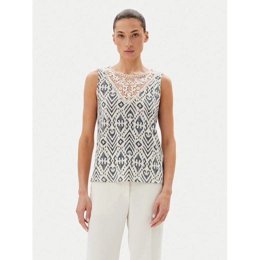 JDY Top Dodo 15296246 Écru Regular Fit ze sklepu MODIVO w kategorii Bluzki damskie - zdjęcie 181233565