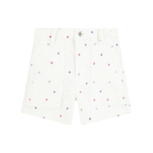 Levi&apos;s Kids Szorty dżinsowe w kolorze białym ze sklepu Limango Polska w kategorii Spodenki dziewczęce - zdjęcie 181234775