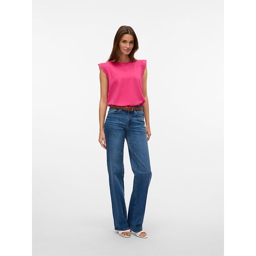 Vero Moda Koszulka w kolorze różowym Vero Moda XXL okazja Limango Polska