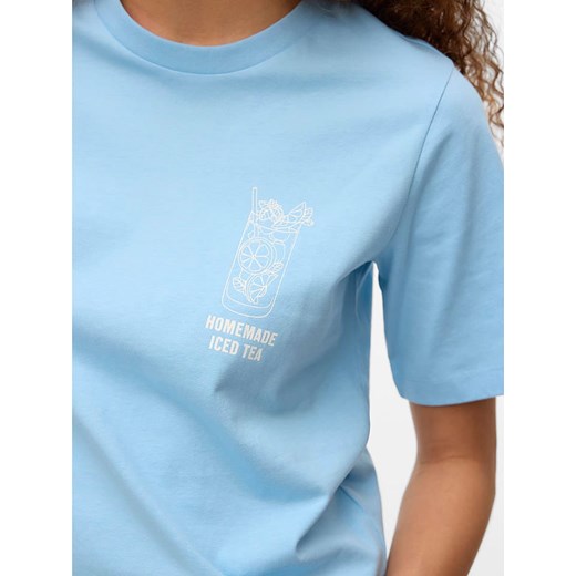 Vero Moda Koszulka w kolorze błękitnym Vero Moda L okazja Limango Polska