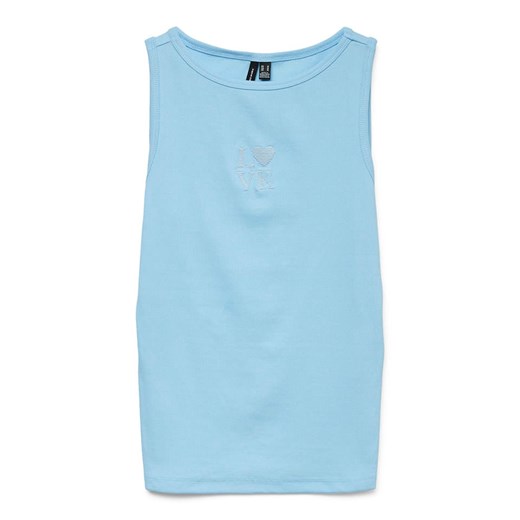 Vero Moda Top w kolorze błękitnym ze sklepu Limango Polska w kategorii Bluzki damskie - zdjęcie 181234976