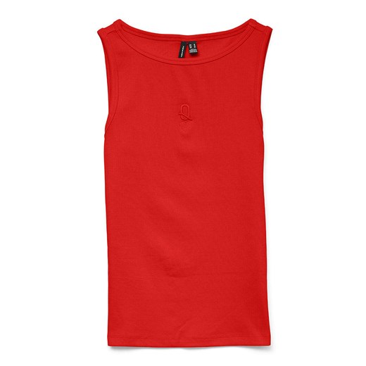 Vero Moda Top w kolorze czerwonym ze sklepu Limango Polska w kategorii Bluzki damskie - zdjęcie 181234977
