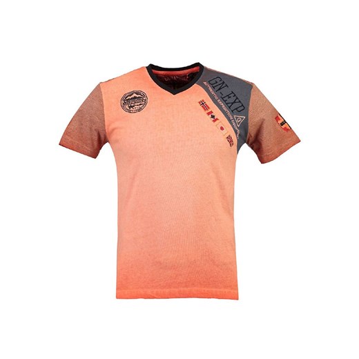 Geographical Norway Koszulka &quot;Jasri&quot; w kolorze pomarańczowym ze sklepu Limango Polska w kategorii T-shirty chłopięce - zdjęcie 181235026