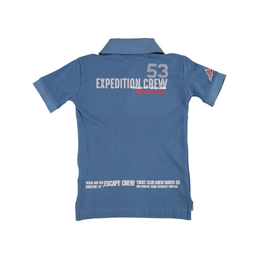 Geographical Norway Koszulka polo &quot;Kadre&quot; w kolorze niebieskim Geographical Norway 128 promocyjna cena Limango Polska