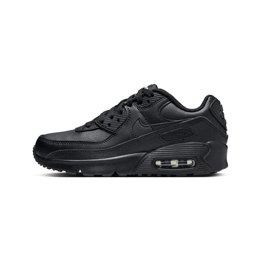 Buty dla dużych dzieci Nike Air Max 90 LTR - Czerń ze sklepu Nike poland w kategorii Buty sportowe dziecięce - zdjęcie 181235745