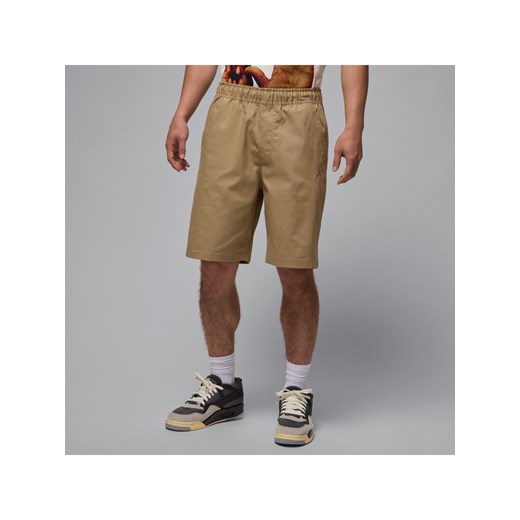 Męskie spodenki z tkaniny Jordan Essentials - Brązowy ze sklepu Nike poland w kategorii Spodenki męskie - zdjęcie 181235749
